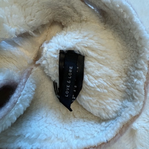 Love & Lore Pink Sherpa Lined Headband - Picture 3 of 8